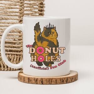 Dungeon Crawler Carl 15 oz Mug Coffee Cup Donut Cat Funny Novel Book 2